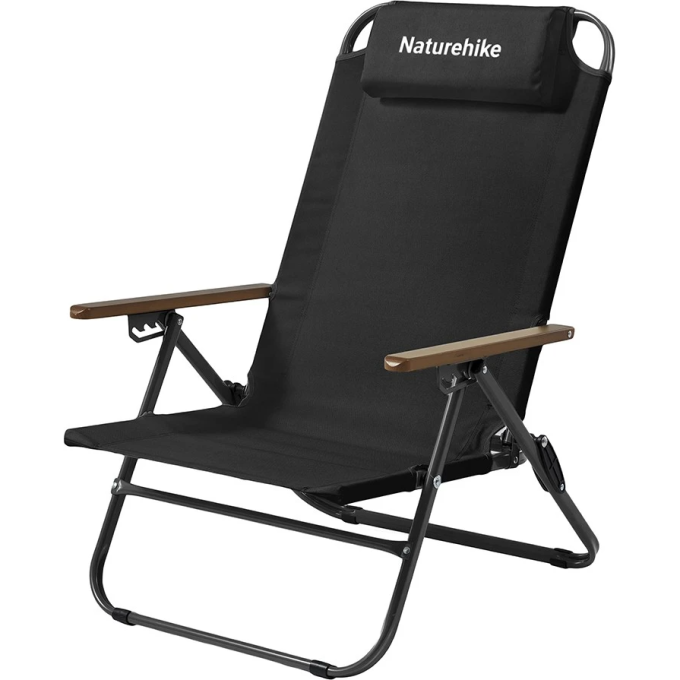 Стул NATUREHIKE CNK2550JJ012 XING WANG T02 складной черный 6927595774601