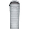 Ультралёгкий спальный мешок NATUREHIKE RM40 Series Утиный пух Grey Size L, 6927595707173